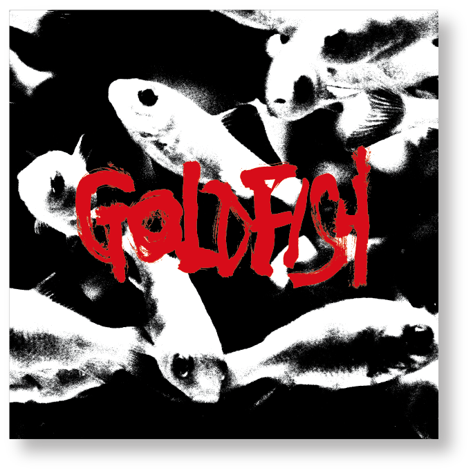 映画『GOLDFISH』オリジナルTシャツ F-BLACK | 亜無亜危異 WEB SHOP
