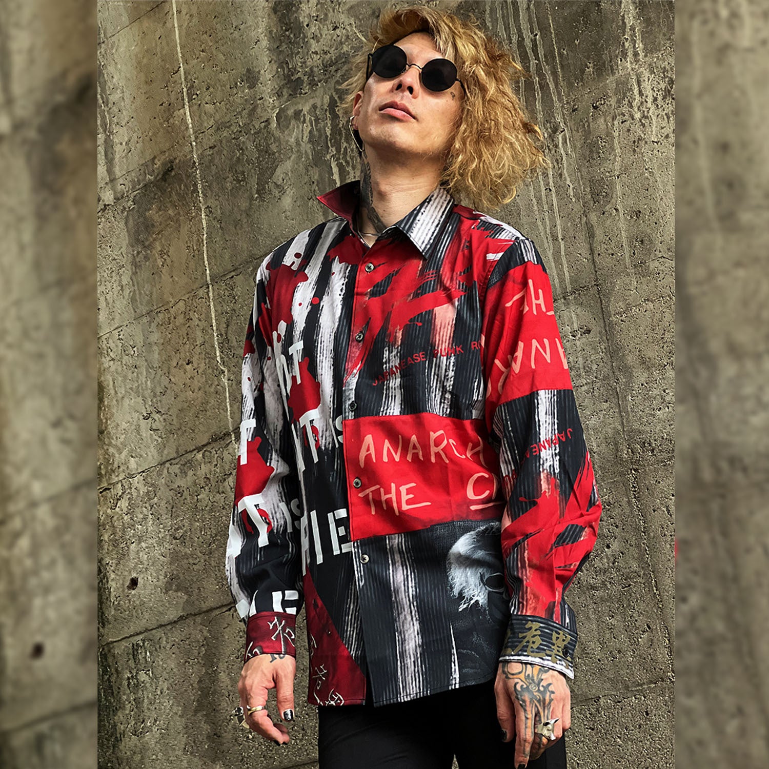 亜無亜危異×CYbER dYNE アナーキー・シャツ | 亜無亜危異 WEB SHOP